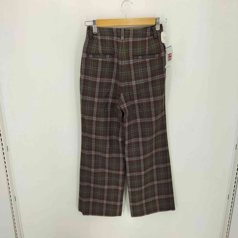 マッキントッシュフィロソフィー MACKINTOSH PHILOSOPHY タータンチェックダブルブレストジャケット&タータンチェックプリーツパンツ セットアップ レディース import:S