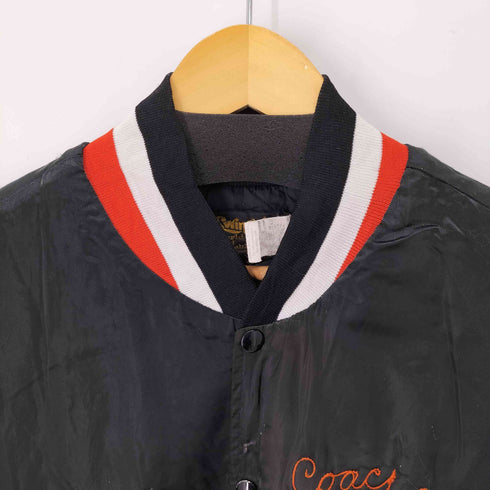 スウィングスター SWINGSTER 80S MADE IN USA フロント刺繍ナイロンスタジャン メンズ import:XL