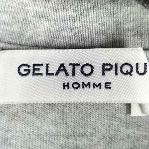 ジェラートピケ gelato pique シングルステッチ 前面プリント S/S Tシャツ メンズ JPN:M