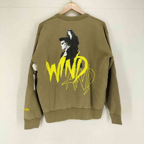 ウィンダンシー WIND AND SEA キャラクタープリントスウェット メンズ