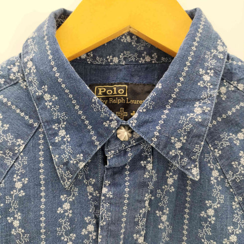 ポロバイラルフローレン Polo by RALPH LAUREN Naiomi Glasses フローラル シャツ メンズ 170/92A