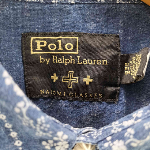 ポロバイラルフローレン Polo by RALPH LAUREN Naiomi Glasses フローラル シャツ メンズ 170/92A