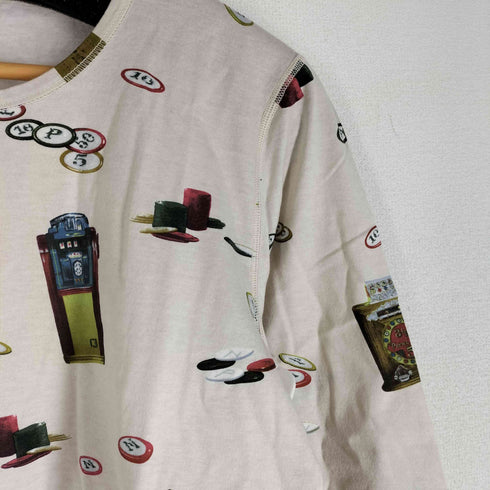 マドモアゼルノンノン mademoiselle NON NON 総柄 カットソー レディース JPN:L