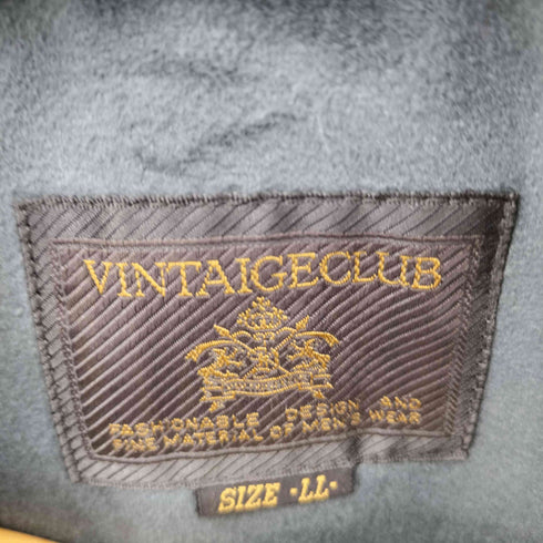 VINTAGE CLUBスエードショートブルゾン メンズ LL