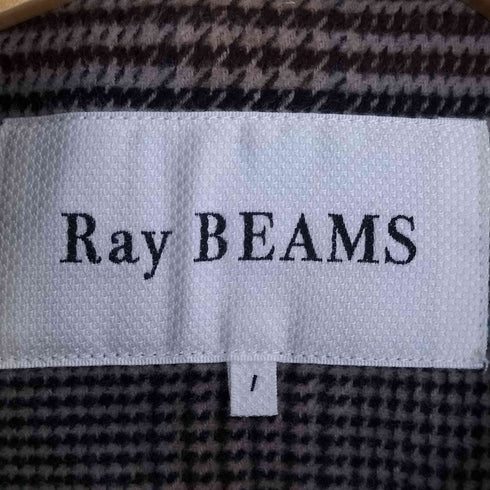レイビームス Ray BEAMS チェック ダブル チェスター コート レディース 1