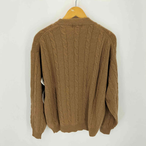 キャメル CAMEL キャメルウールカーディガン メンズ L