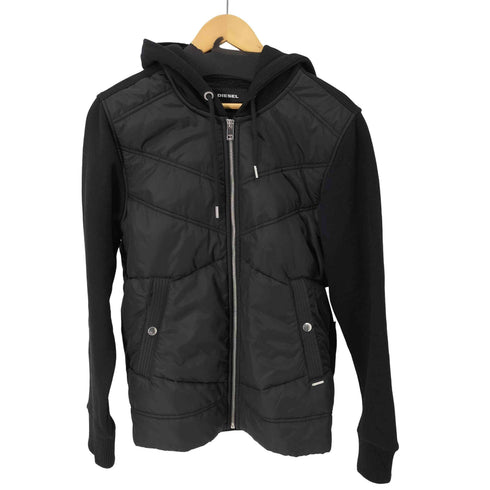 ディーゼル DIESEL ジップアップ中綿パーカー メンズ