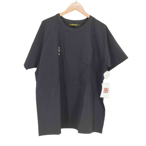 ロゴ刺繍Tシャツ メンズ L