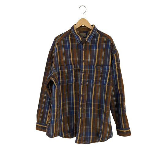 セントジョンズベイ STJOHNS BAY チェック コットン ヘビーネルシャツ メンズ 2X-LARGE TALL