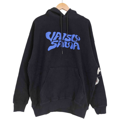 VAISU SAVIA インサイドアウトプリントプルオーバーパーカー メンズ