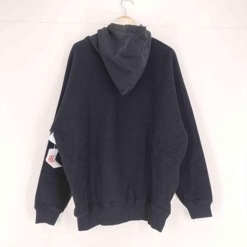 VAISU SAVIA インサイドアウトプリントプルオーバーパーカー メンズ