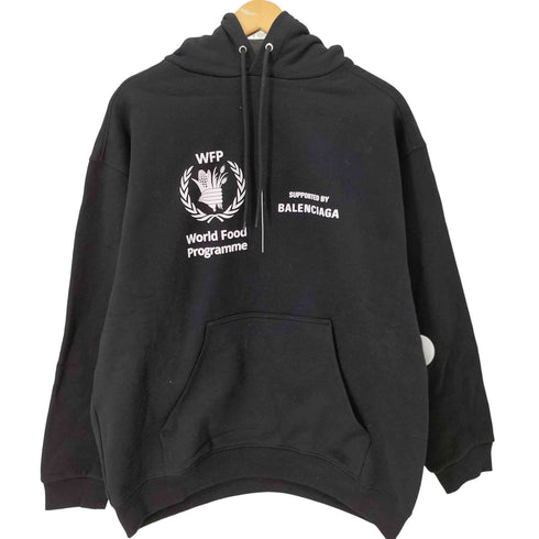 バレンシアガ BALENCIAGA 20AW WFP プリント プルオーバーフーディ メンズ JPN:M