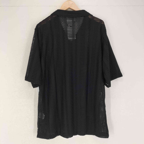 ジャーナルスタンダード JOURNAL STANDARD 22ss 半袖開襟レースシャツ メンズ L