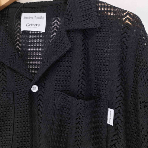 ジャーナルスタンダード JOURNAL STANDARD 22ss 半袖開襟レースシャツ メンズ L