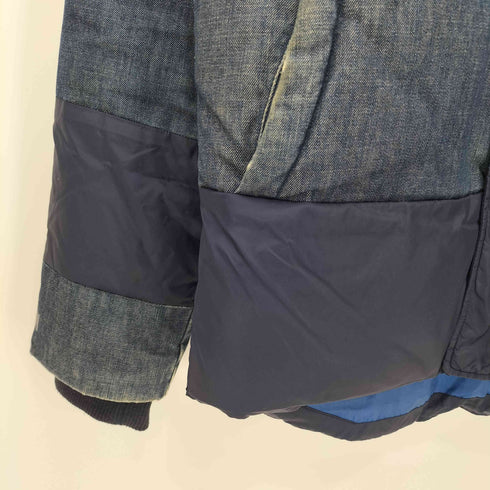 ジースターロー G-STAR RAW S.O. Park Big Puffer Denim Jacket Police Blue デニム切替 中綿ジャケット メンズ import:M