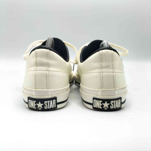 コンバース CONVERSE ONE STAR OX WHITE BLACK ワンスター ホワイト ブラック メンズ CONVERSE:8