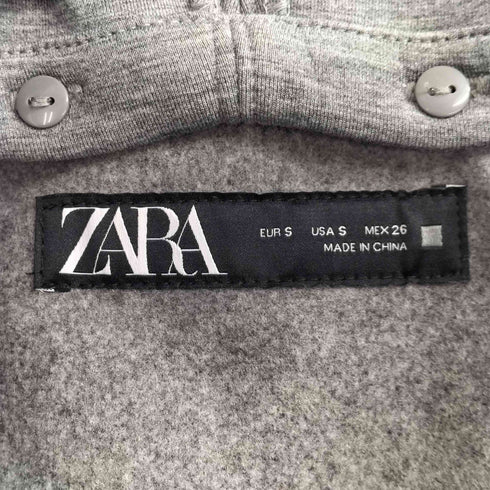 ザラ ZARA オーバーサイズ フード ボンバージャケット レディース import:S