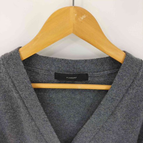 フローレント FLORENT 23AW LAMBS WOOL KNIT CARDIGAN レディース