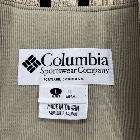 コロンビアスポーツウェア Columbia Sportswear 90s 裏地コーデュロイジップジャケット メンズ JPN:L