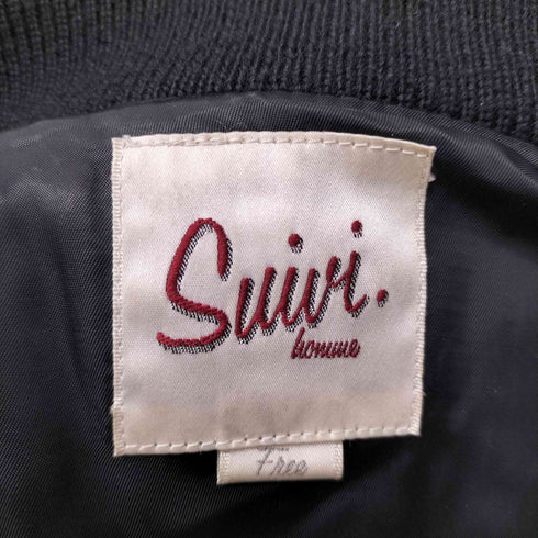 SUIVI カウレザーアワードジャケット スタジャン メンズ FREE