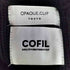 オペークドットクリップ OPAQUE.CLIP COFIL ミドルゲージ ボリュームスリーブニット レディース 40/L