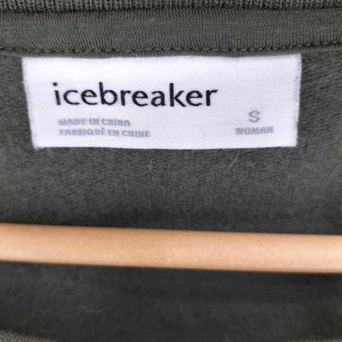 アイスブレーカー ICEBREAKER W REAL FLEECE LS CREWE レディース JPN:S