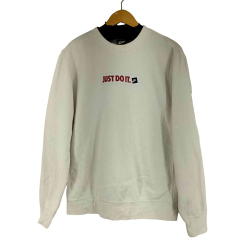 ナイキ NIKE JUST DO IT プリントクルーネックスウェット メンズ JPN:M
