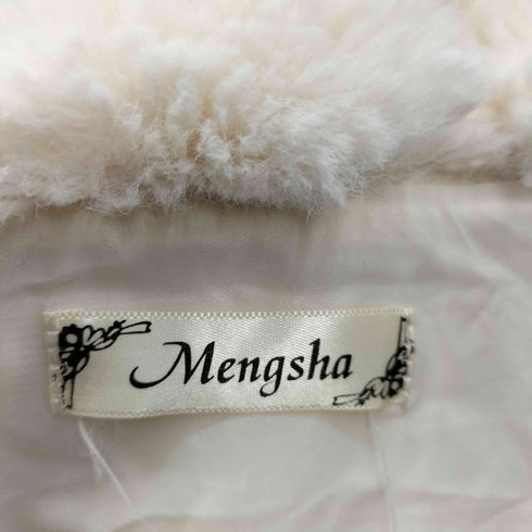 MENGSHA ファーショートブルゾン レディース FREE
