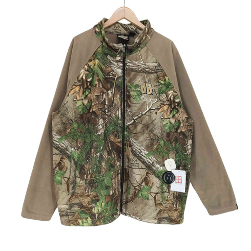 TEAM REALTREE ラグランリアルツリージップジャケット メンズ JPN:XL