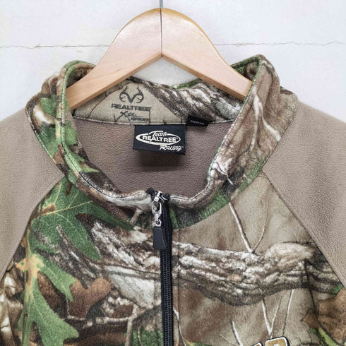 TEAM REALTREE ラグランリアルツリージップジャケット メンズ JPN:XL