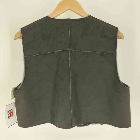 24AW ESCAR フラッフィー ベスト レディース FREE