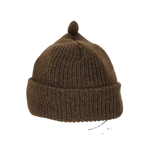 ノーロール NOROLL 23AW KALASTUS KNIT BROWN メンズ