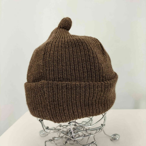 ノーロール NOROLL 23AW KALASTUS KNIT BROWN メンズ