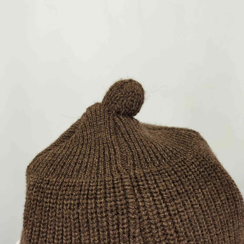 ノーロール NOROLL 23AW KALASTUS KNIT BROWN メンズ