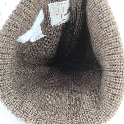 ノーロール NOROLL 23AW KALASTUS KNIT BROWN メンズ