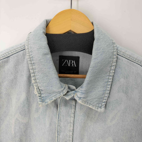 ザラ ZARA デニムシャツジャケット メンズ JPN:XL