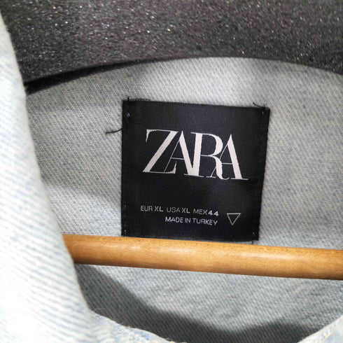 ザラ ZARA デニムシャツジャケット メンズ JPN:XL
