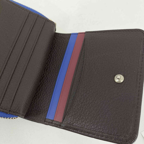 ポールスミス Paul Smith ラウンドジップウォレット シボ革財布 メンズ