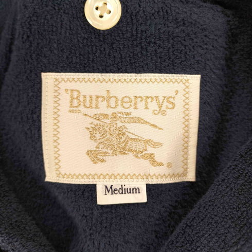 バーバリーズ BURBERRYS ワッペン装飾パイル地テーラードジャケット メンズ M