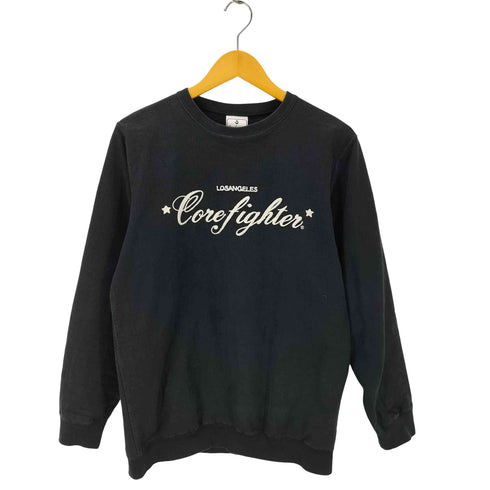 コアファイター corefighterco. チェーンステッチ リブ付き クルーネック ロングTシャツ メンズ JPN:L