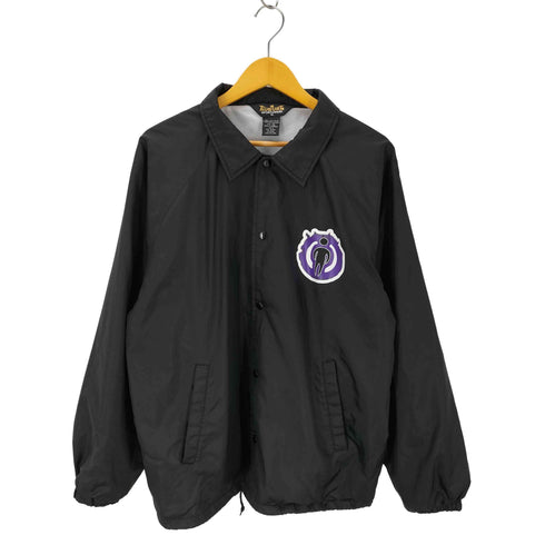 アーバンスポーツウェア AUBURN SPORTSWEAR コロンビア製 ロゴプリント ナイロン コーチジャケット メンズ JPN:XL