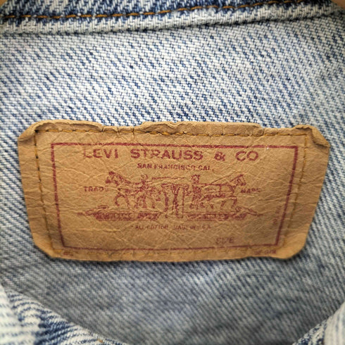 リーバイス Levis 90S 70506 4th スモールe ボタン裏521刻印 デニムトラッカージャケット メンズ