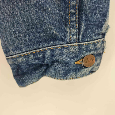 ラングラー Wrangler 70S USA製 黒タグ デニムトラッカージャケット 127MJ 3rd型 メンズ US:38