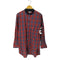ビューティーアンドユースユナイテッドアローズ BEAUTY & YOUTH UNITED ARROWS タータンチェック バンドカラー ロングレリックシャツ レディース JPN:L