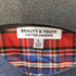 ビューティーアンドユースユナイテッドアローズ BEAUTY & YOUTH UNITED ARROWS タータンチェック バンドカラー ロングレリックシャツ レディース JPN:L