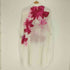 ヨウジヤマモトプールオム Yohji Yamamoto POUR HOMME 24AW CELLULOSE PINK FLOWER DESIGNED BLOUSE LOOK 41-42 セルロース ピンク フラワー デザイン ブラウス メンズ JPN:3