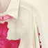 ヨウジヤマモトプールオム Yohji Yamamoto POUR HOMME 24AW CELLULOSE PINK FLOWER DESIGNED BLOUSE LOOK 41-42 セルロース ピンク フラワー デザイン ブラウス メンズ JPN:3