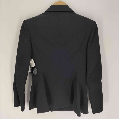 ヨウジヤマモト Yohji Yamamoto 24SS collections WOOL GABARDINE DOUBLE JACKET ウール ギャバジン ダブル ブレスト ジャケット レディース JPN:1