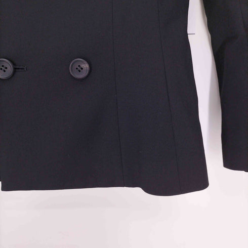 ヨウジヤマモト Yohji Yamamoto 24SS collections WOOL GABARDINE DOUBLE JACKET ウール ギャバジン ダブル ブレスト ジャケット レディース JPN:1