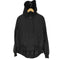 レギュレーションヨウジヤマモト REGULATION Yohji Yamamoto 24SS BOMBER JACKET 異素材 切替 ポリ フーデッド フライト ジャケット メンズ JPN:2